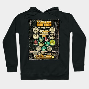 POSTER TOUR - SOUL TRAIN THE SOUTH LONDON 127 Hoodie